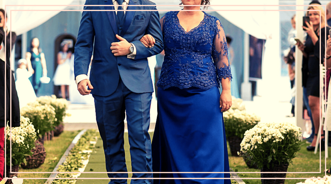 vestido mãe do noivo elegante