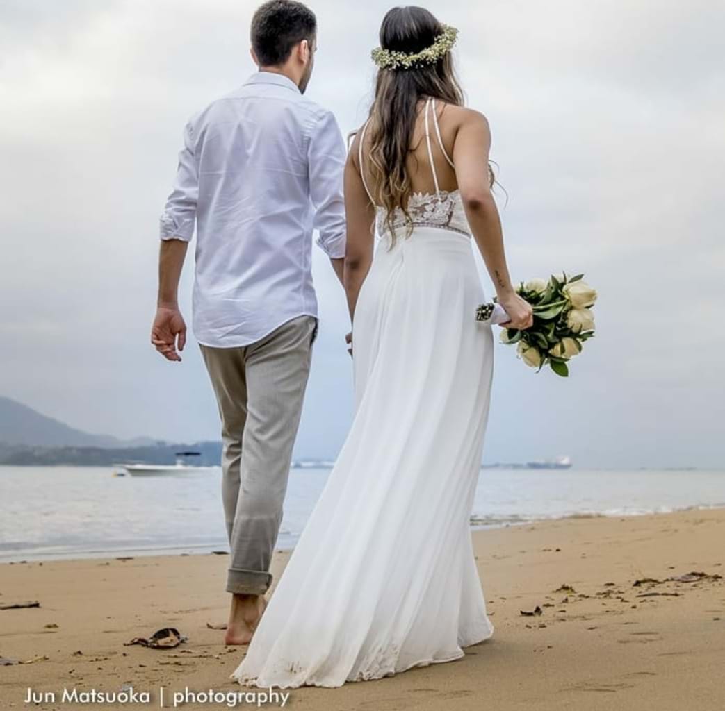 vestidos praia casamento