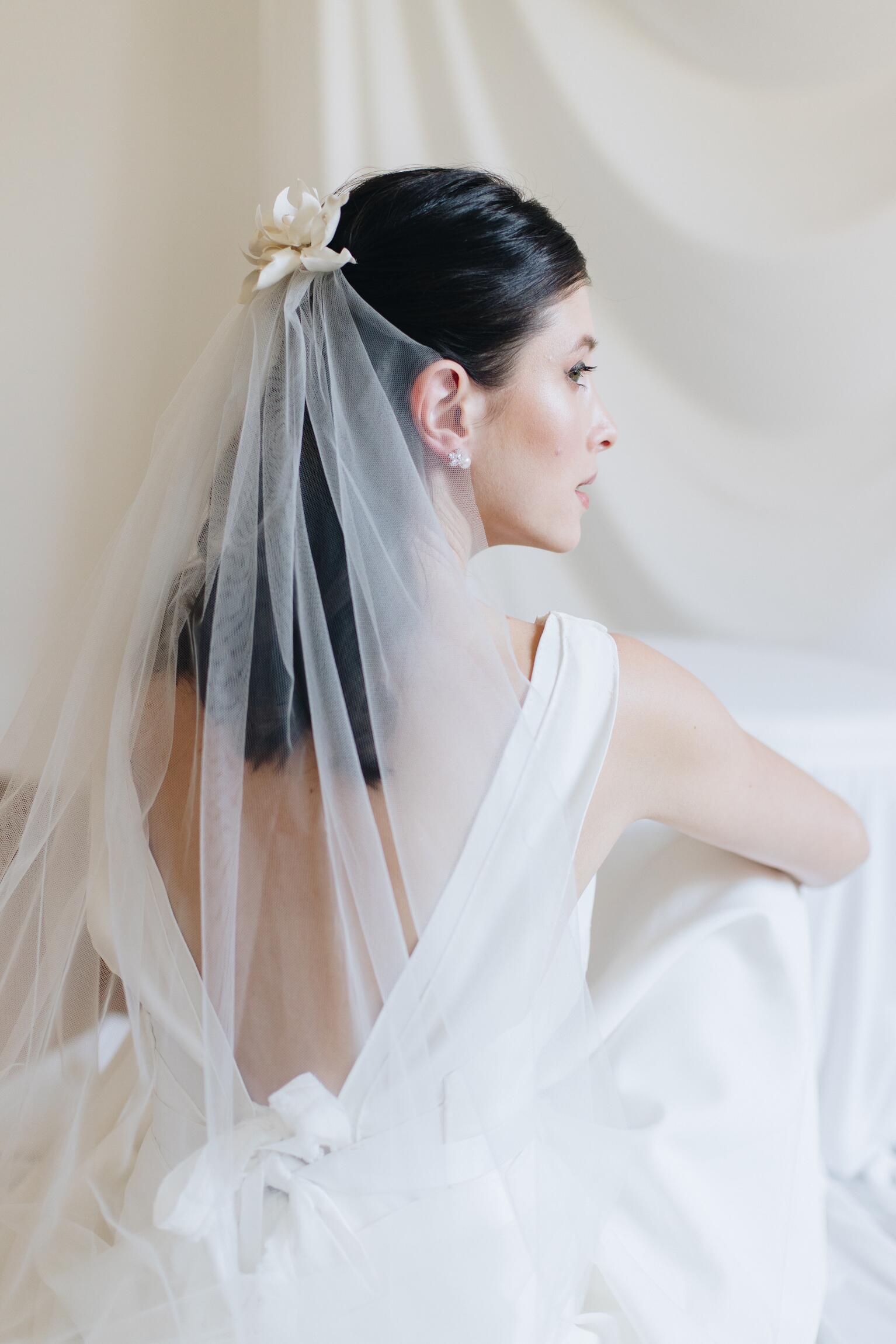 Guia completo dos comprimentos de véu de noiva