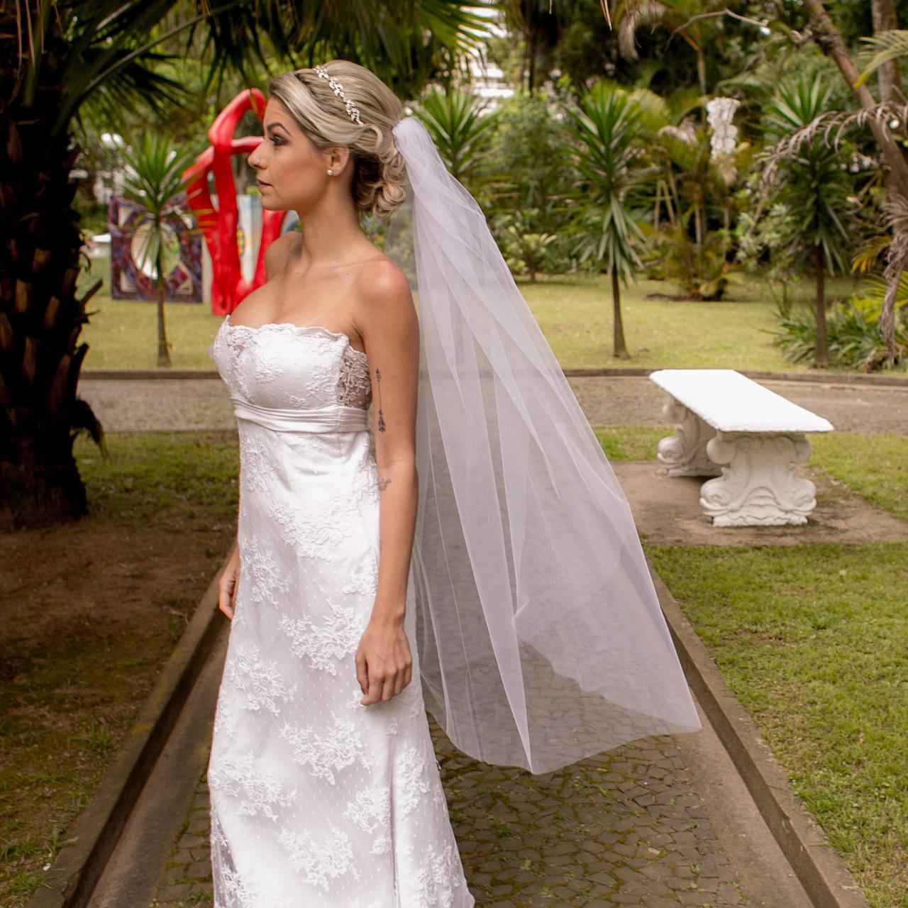 Tendências de véus de noiva 2026: do clássico ao moderno