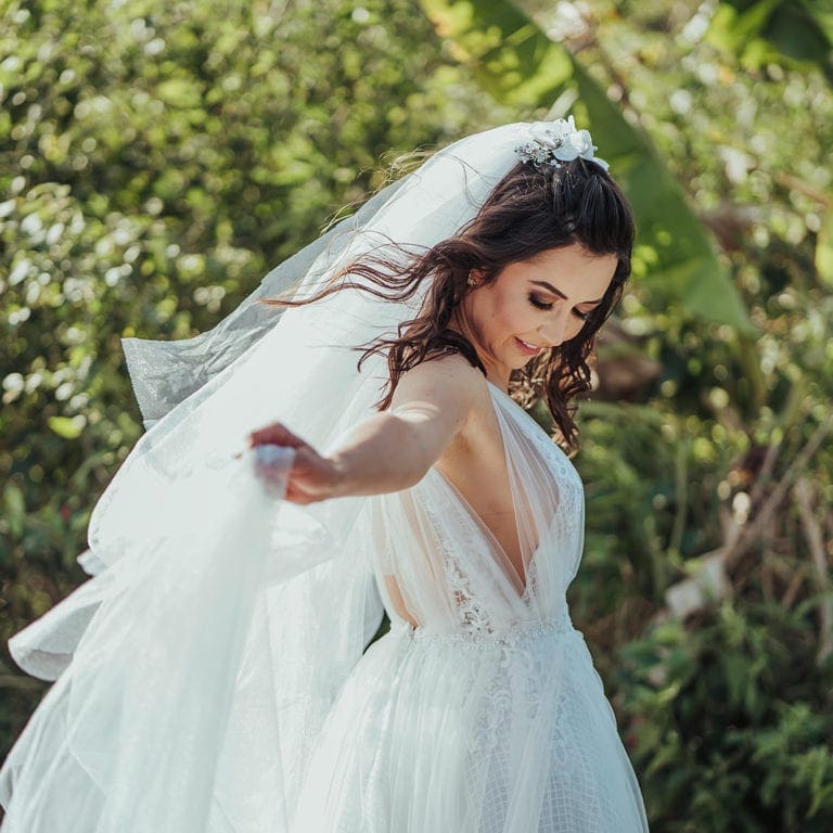 como escolher o véu perfeito para meu vestido