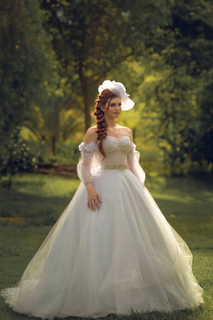 véu longo para noiva princesa