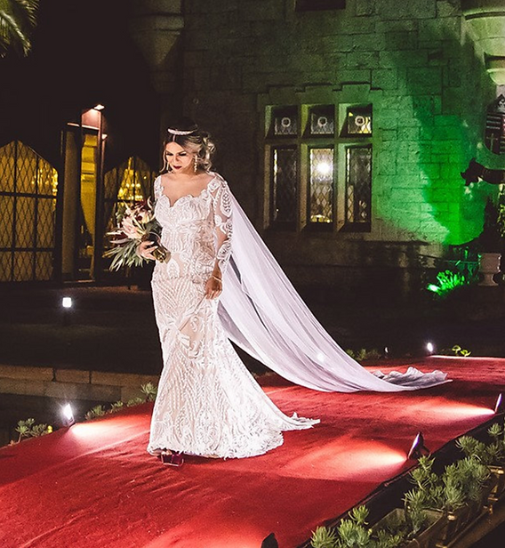 véu casamento princesa