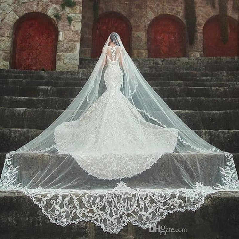 véu de noiva estilo princesa