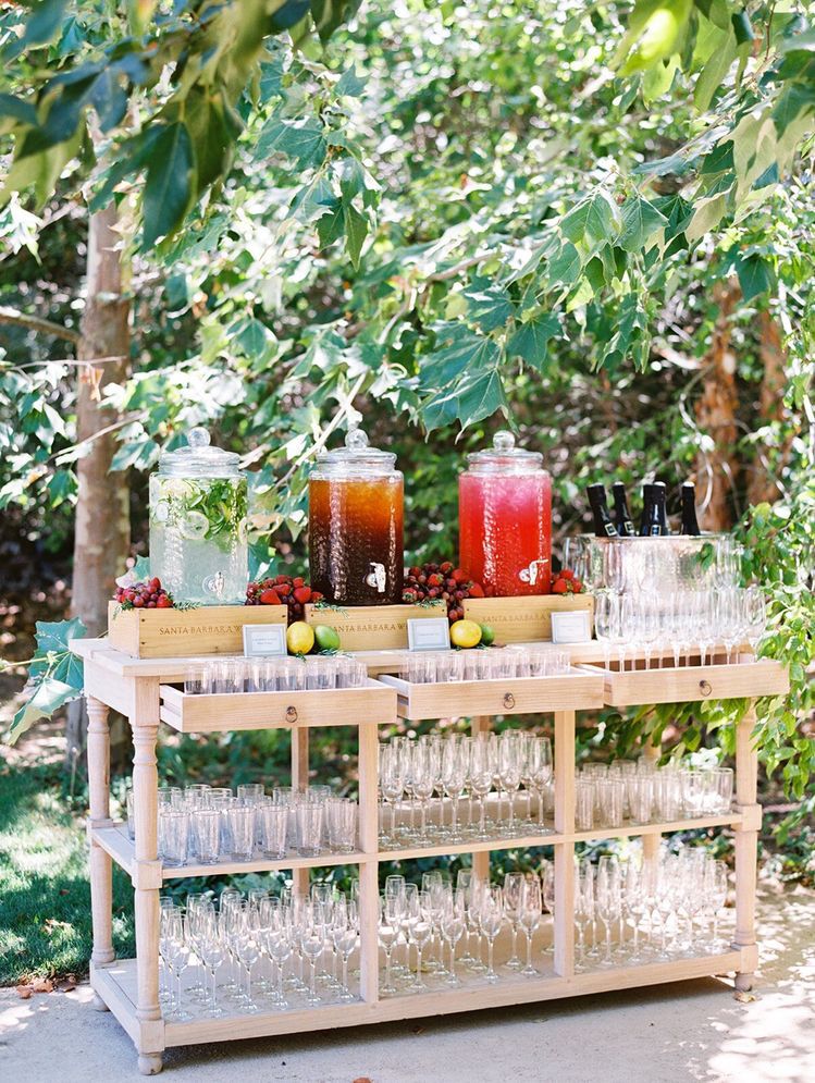 serviço de welcome drink