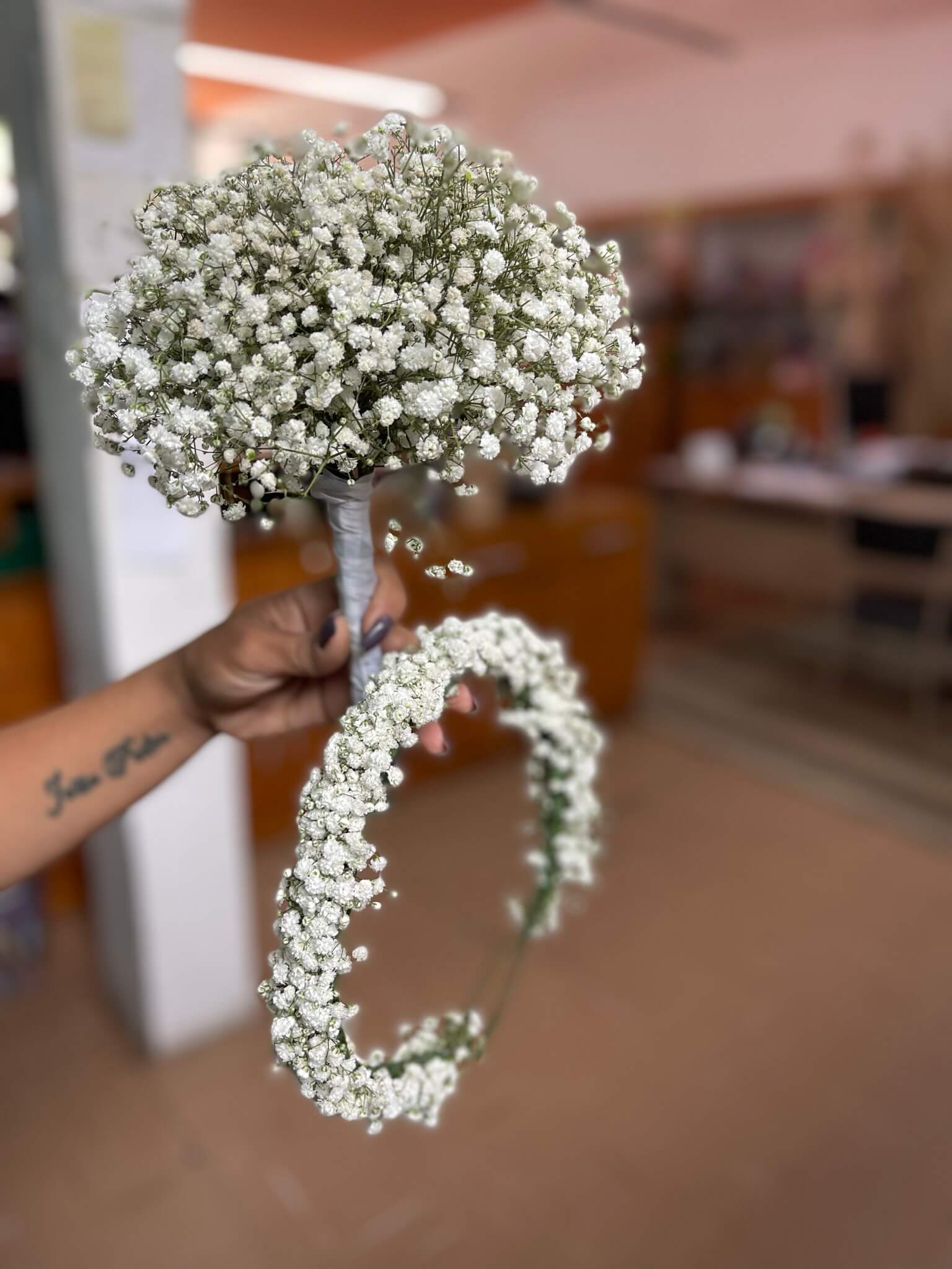 buquê infantil para casamento