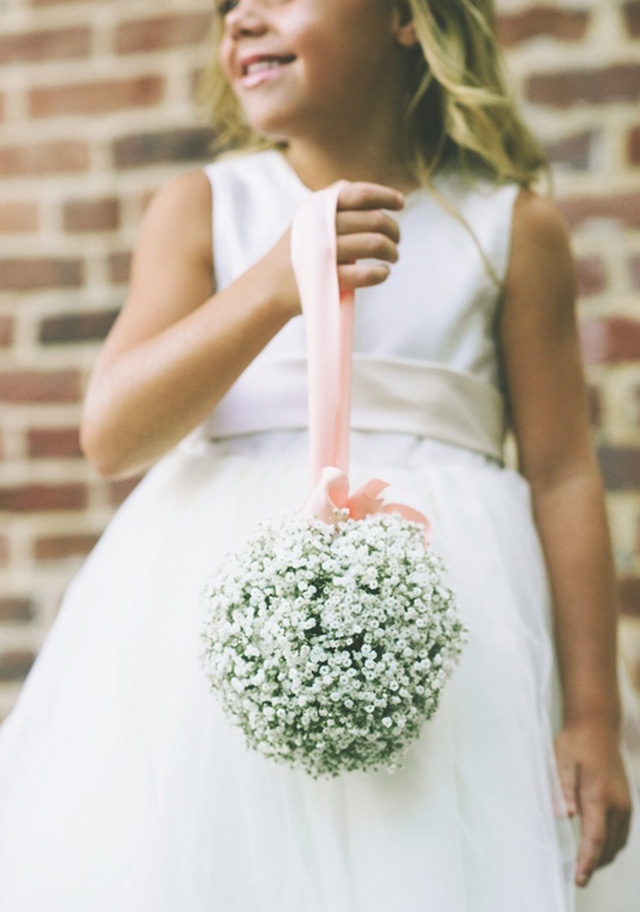 flores para daminhas de casamento