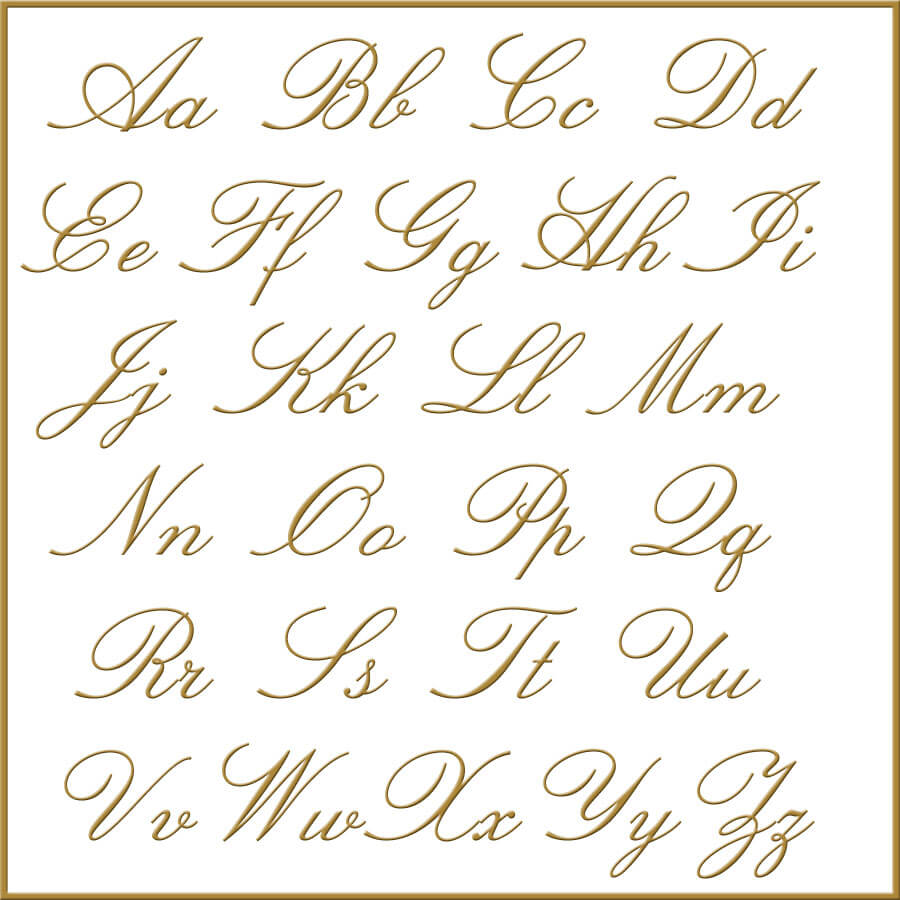tipos de letra para convite de casamento