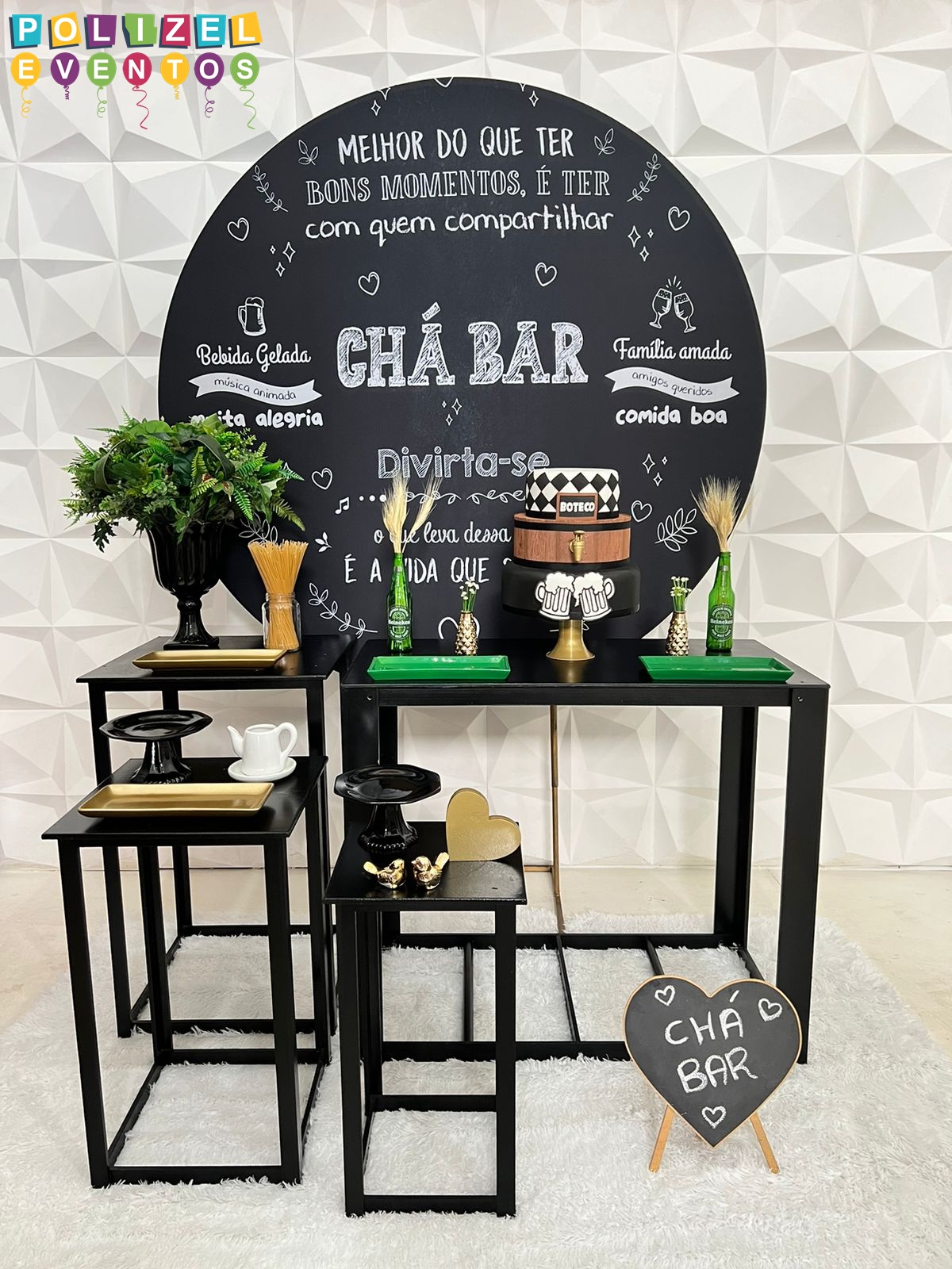lista de presentes chá bar