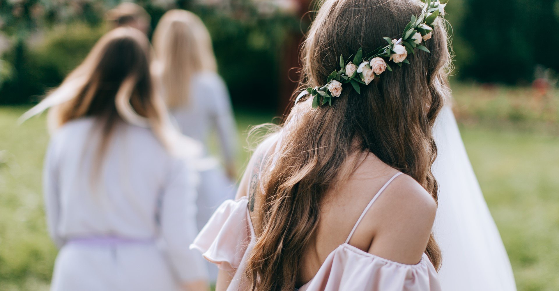 coroa de flores boho chic