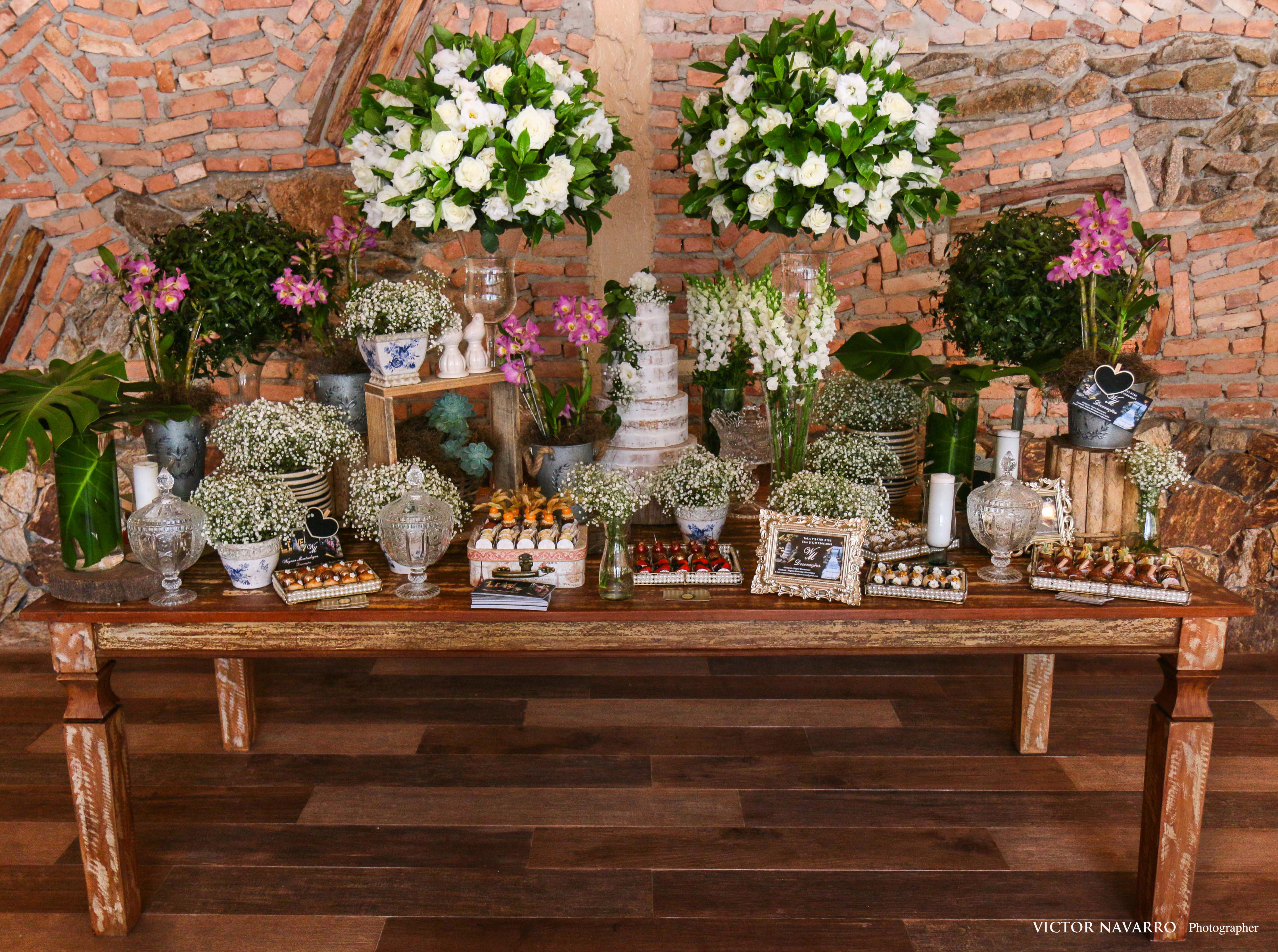 decoração de casamento pequeno