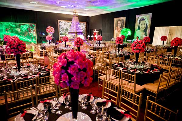 casamento tema Hollywood