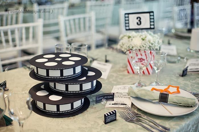 ideias decoração casamento filme