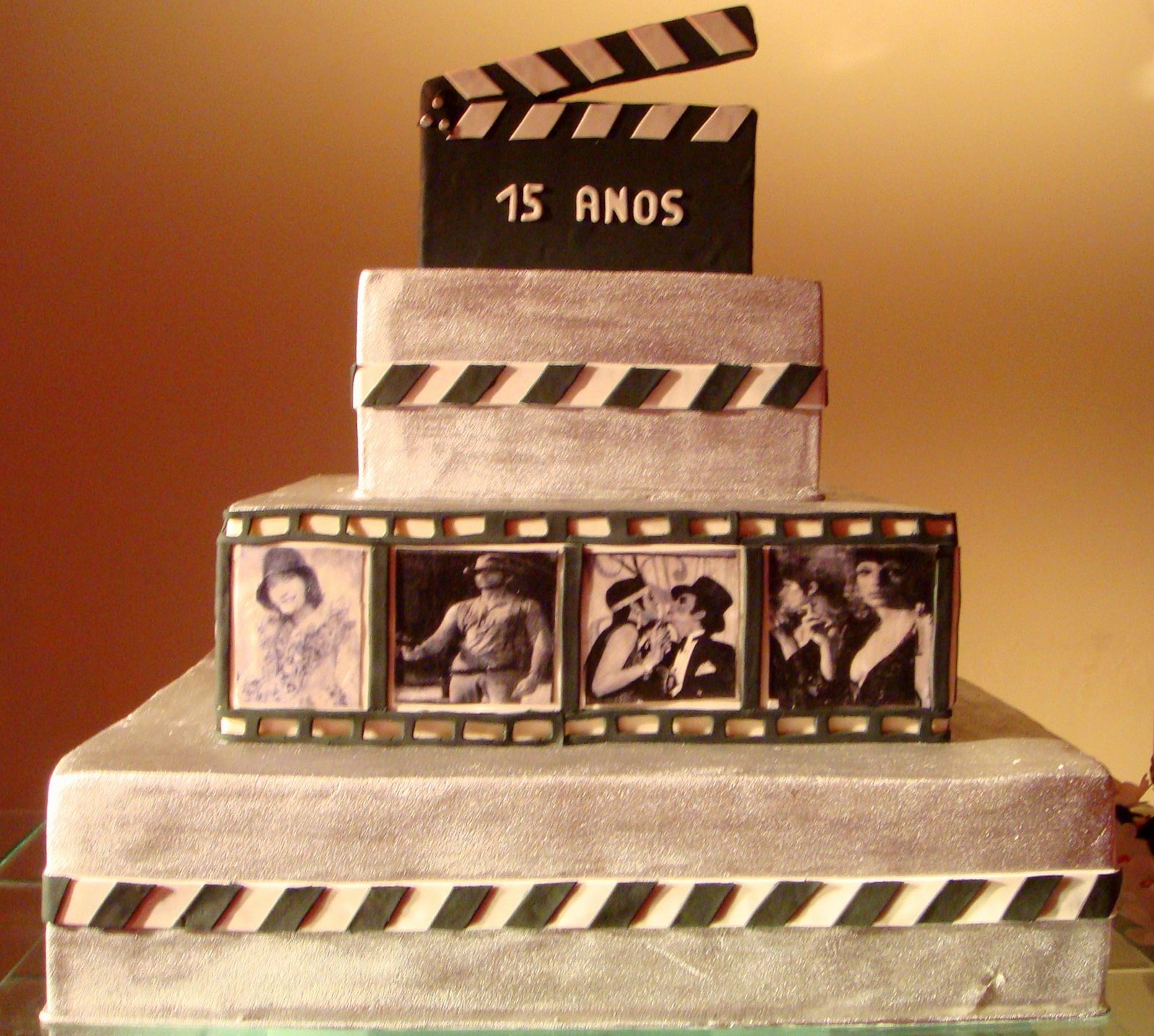 decoração casamento cinema clássico