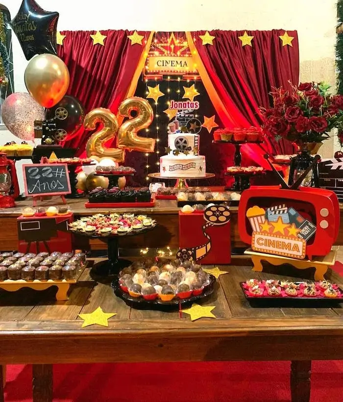 lembrancinhas casamento tema cinema