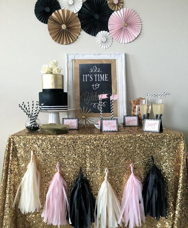 decoração 21 anos feminina
