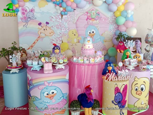 tema galinha pintadinha festa infantil