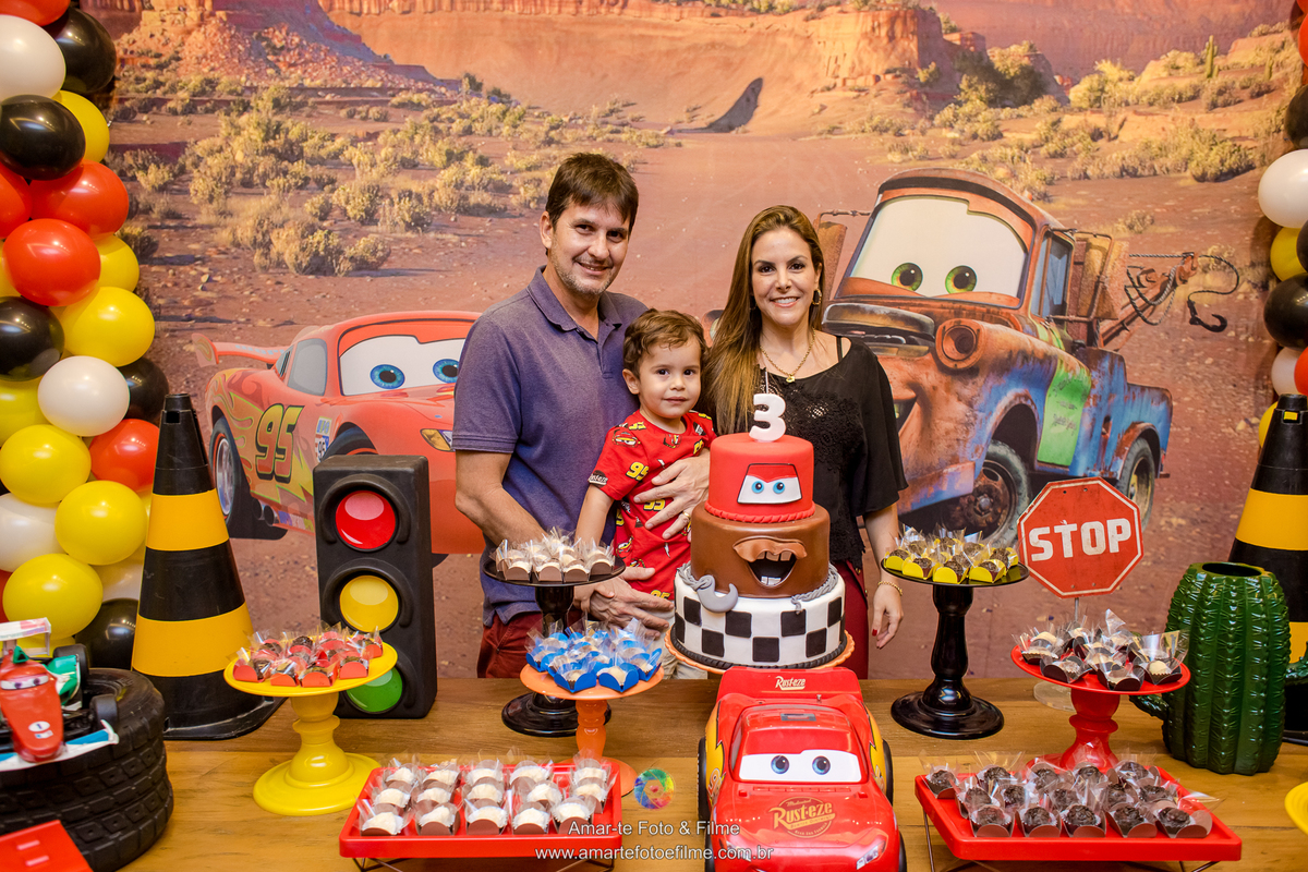 decoração festa infantil tema corrida