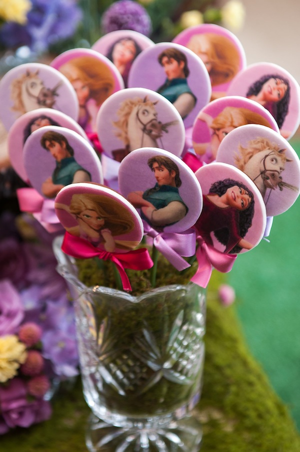 festa tema princesa rapunzel