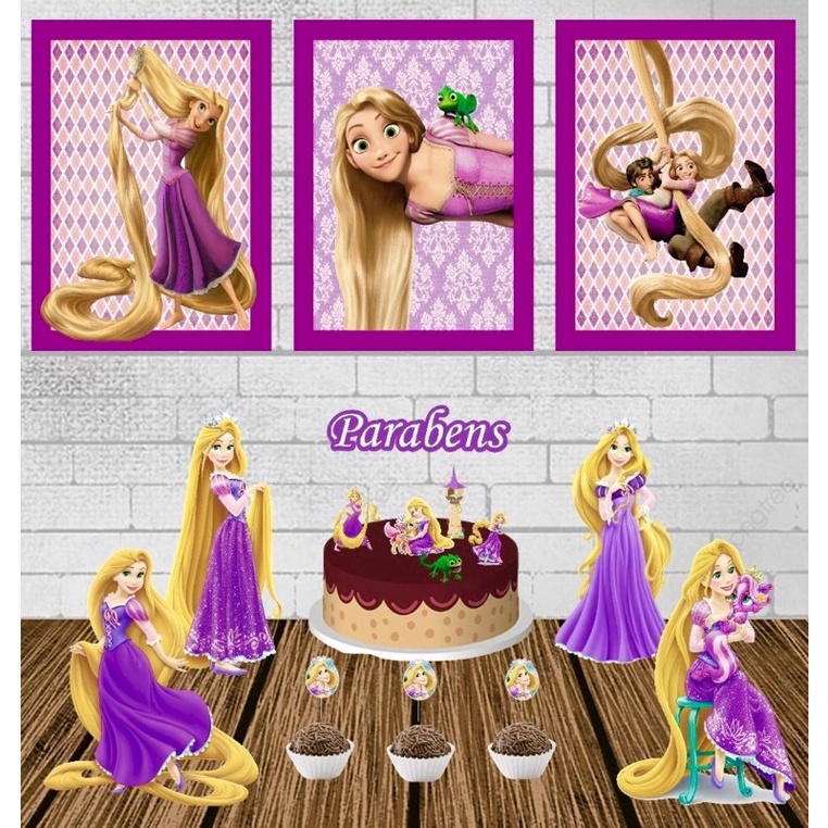 bolo rapunzel