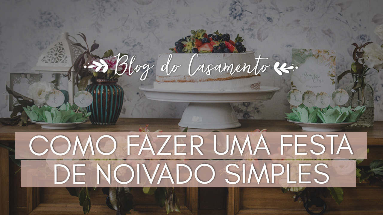 painel para noivado simples