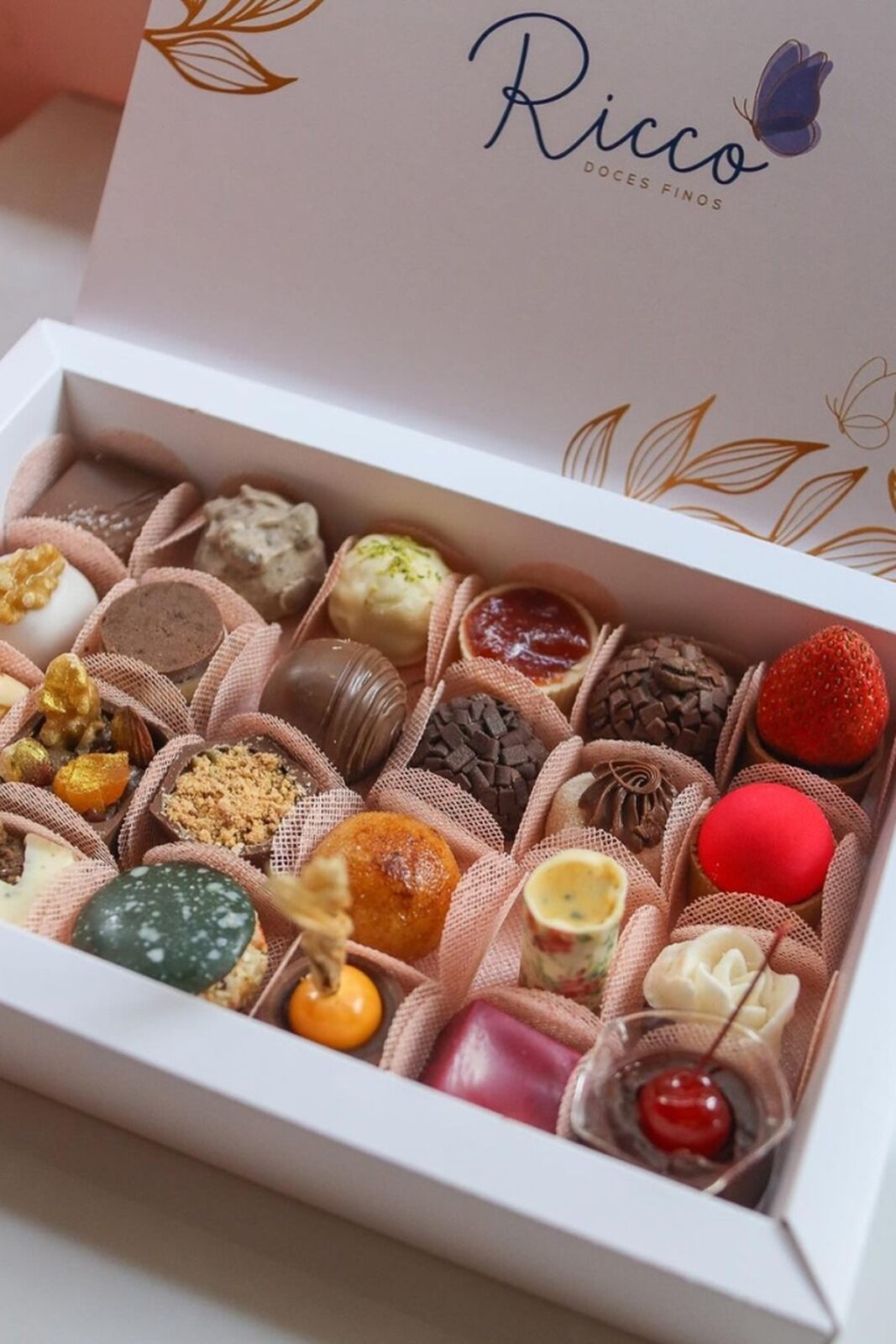 doces finos para noivado