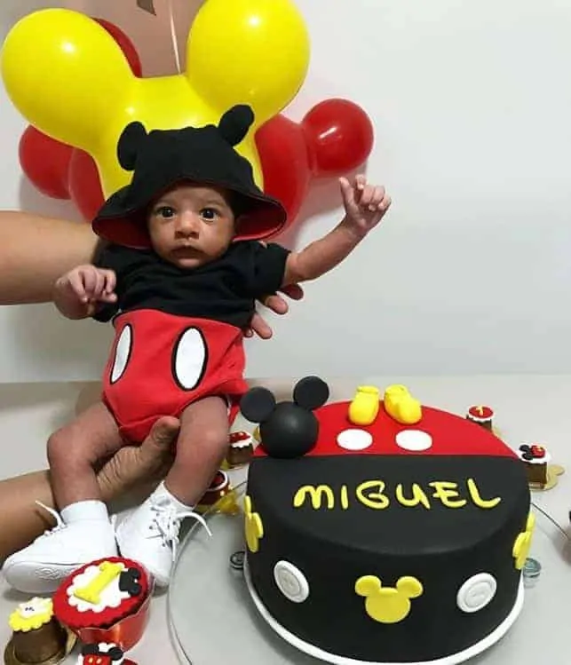 bolo mesversário 1 mês