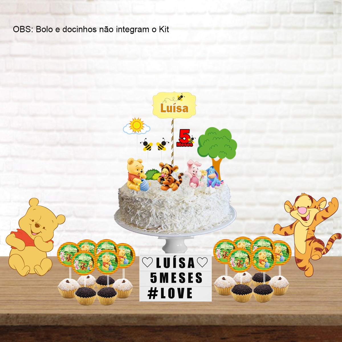 painel mesversário 1 mês