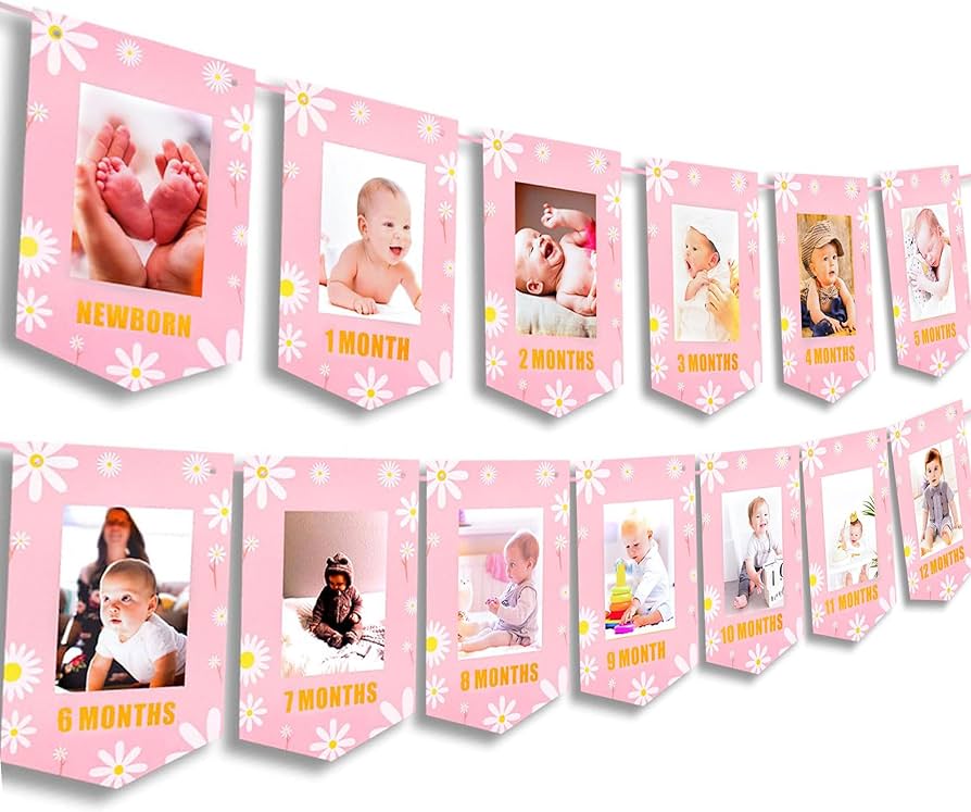 decoração 1 mês menina