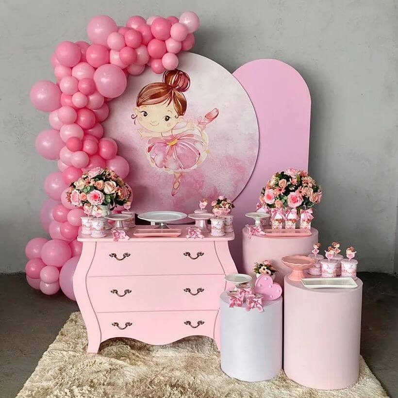 doces personalizados bailarina