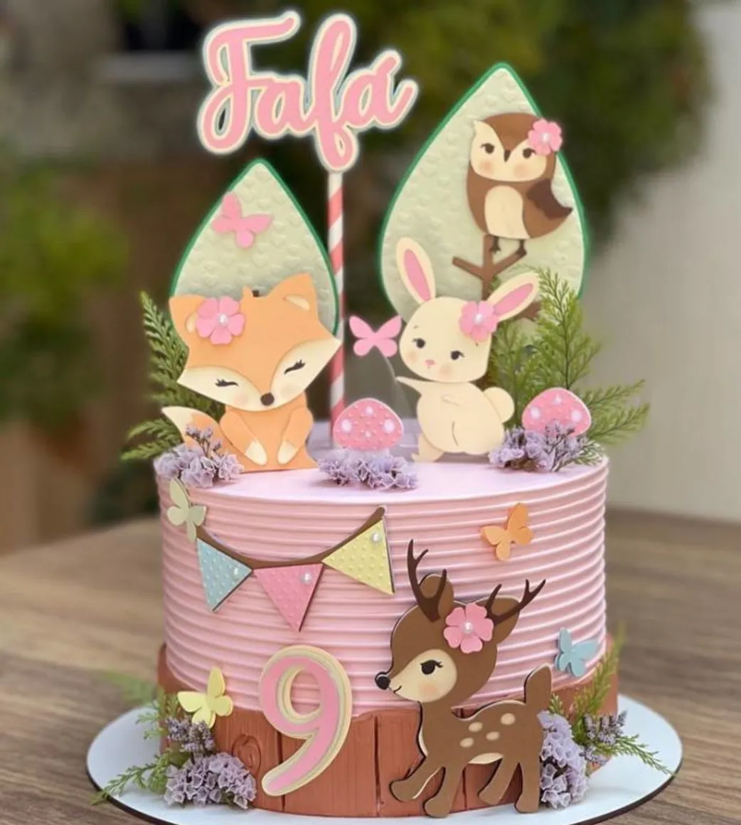 tema woodland festa infantil