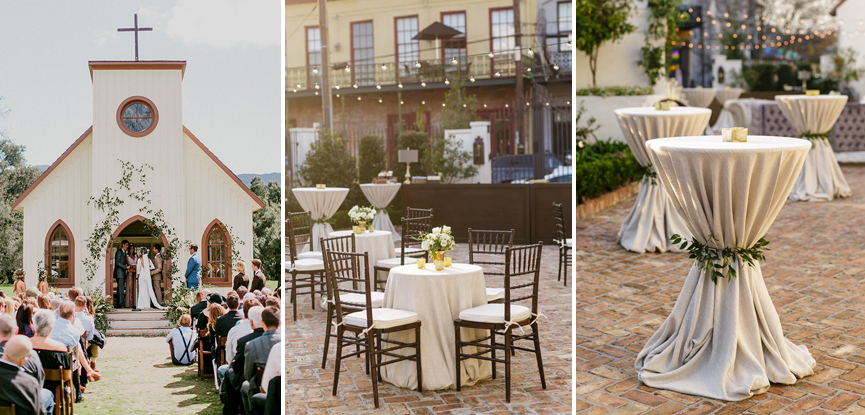 decoração de casamento simples e charmosa