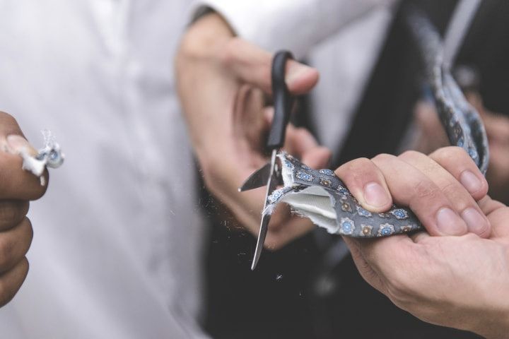 tradição hora da gravata casamento