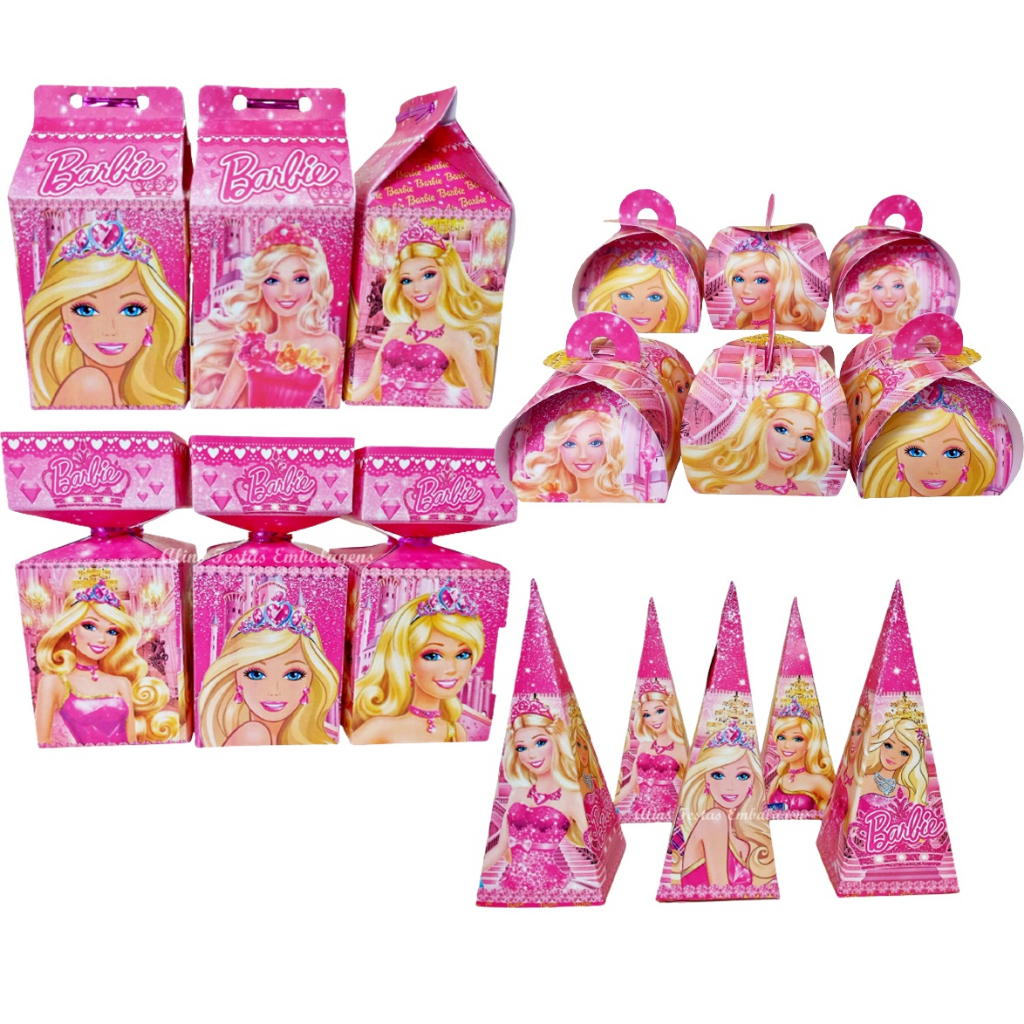 lembrancinha Barbie DIY