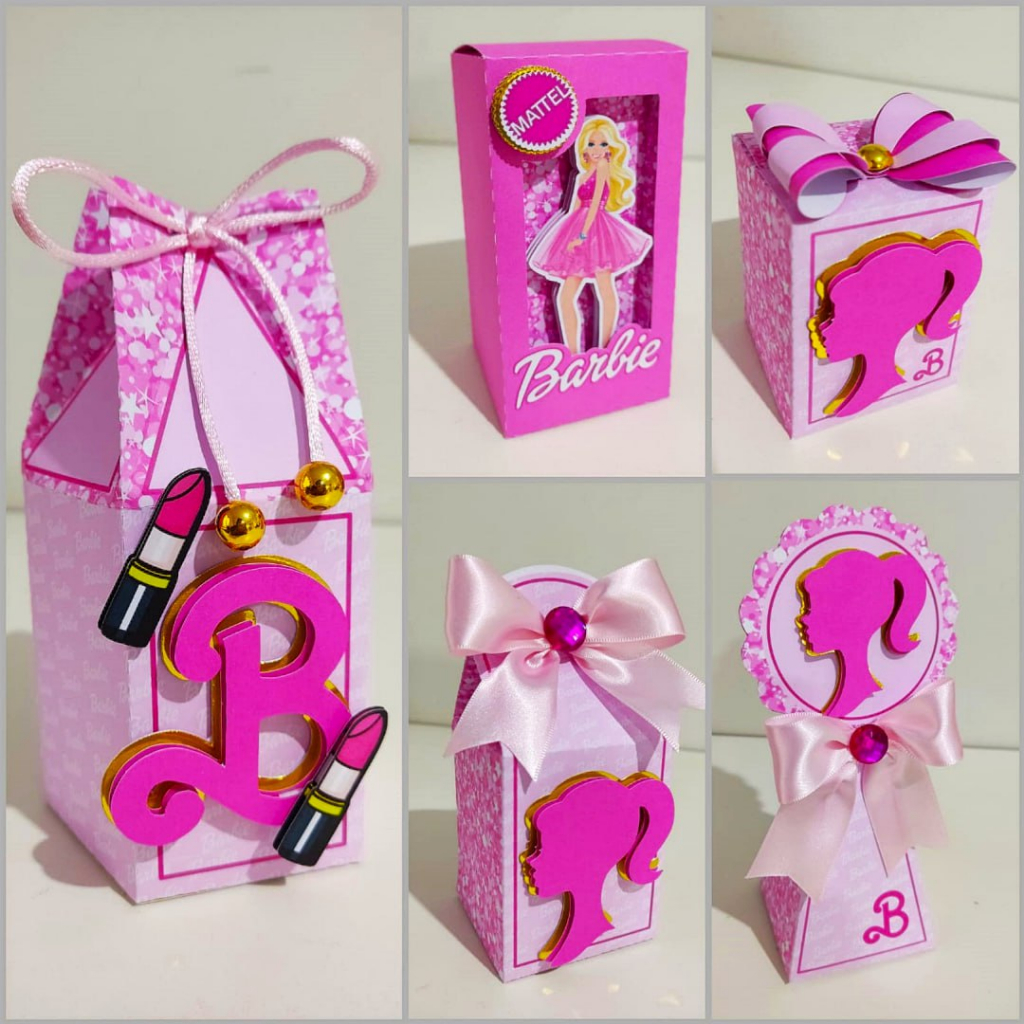 lembrancinha Barbie para meninas