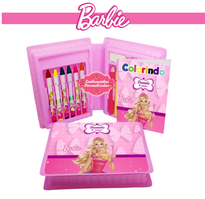 kit lembrancinha Barbie