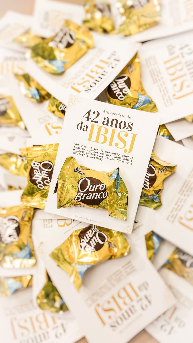 lembrancinha ouro branco corporativa