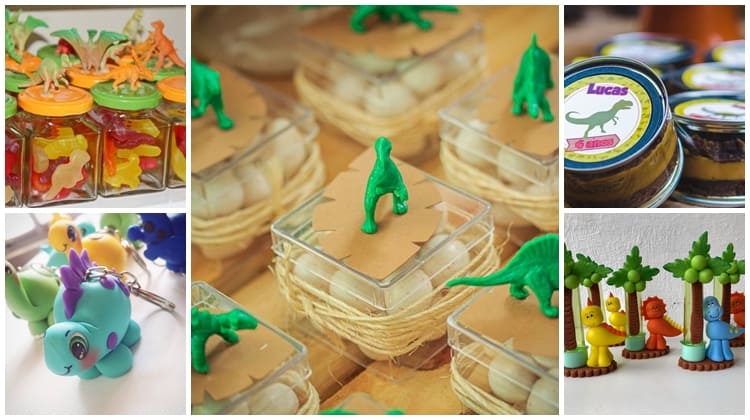 lembrancinha dinossauro criativa