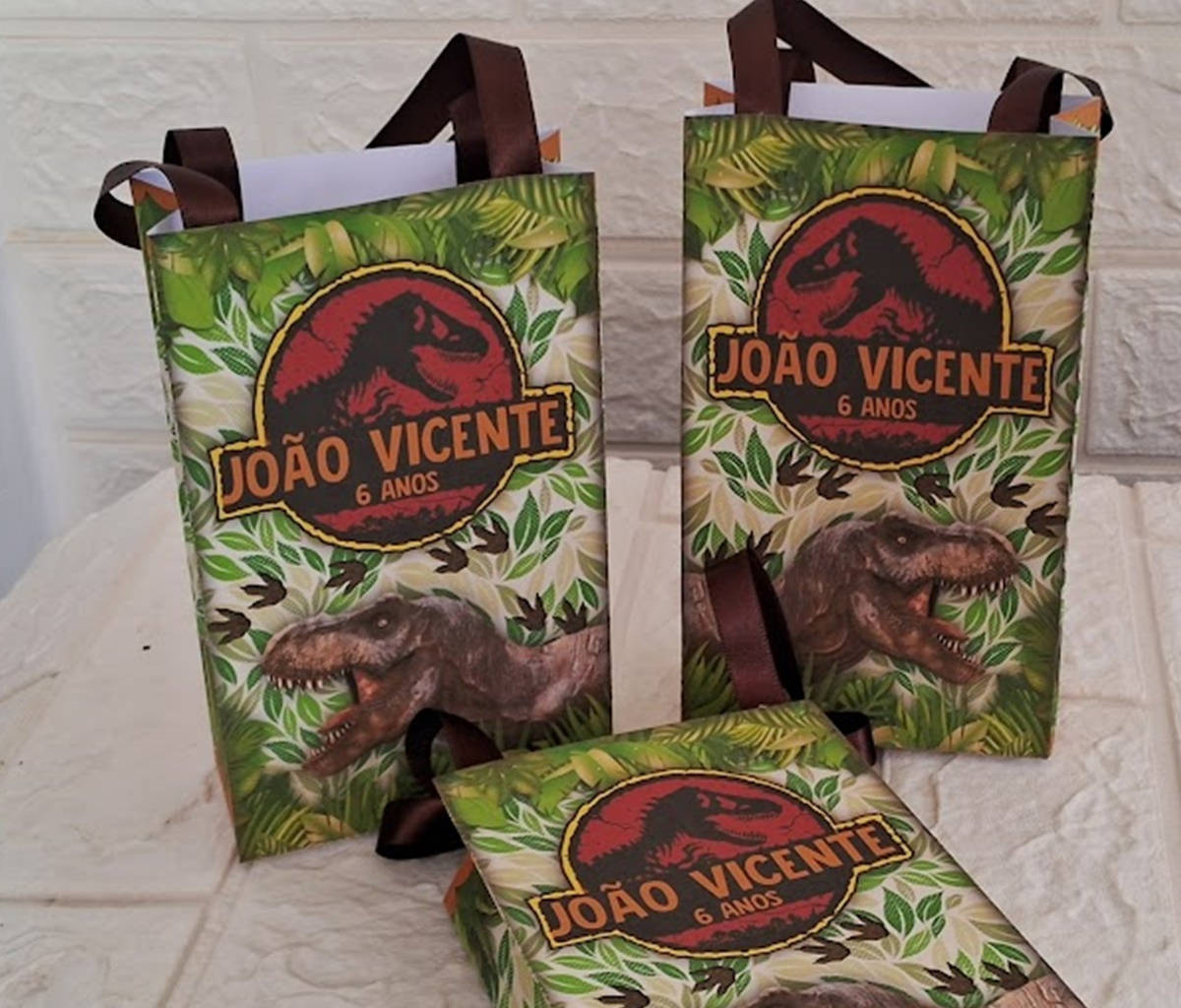 lembrancinha dinossauro criativa
