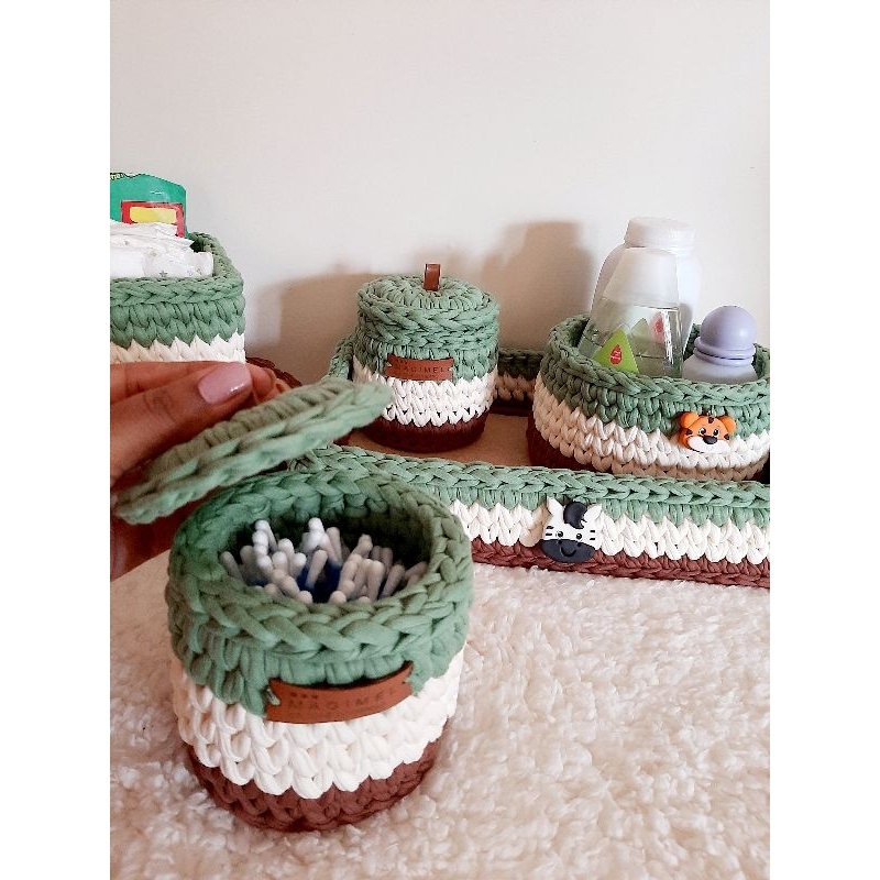 chaveiro de crochê personalizado