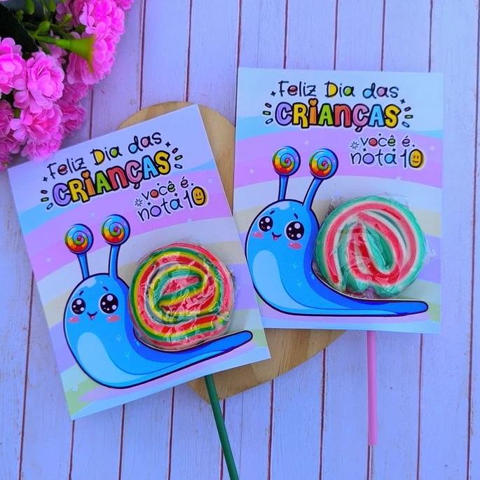 ideias criativas lembrancinha caracol