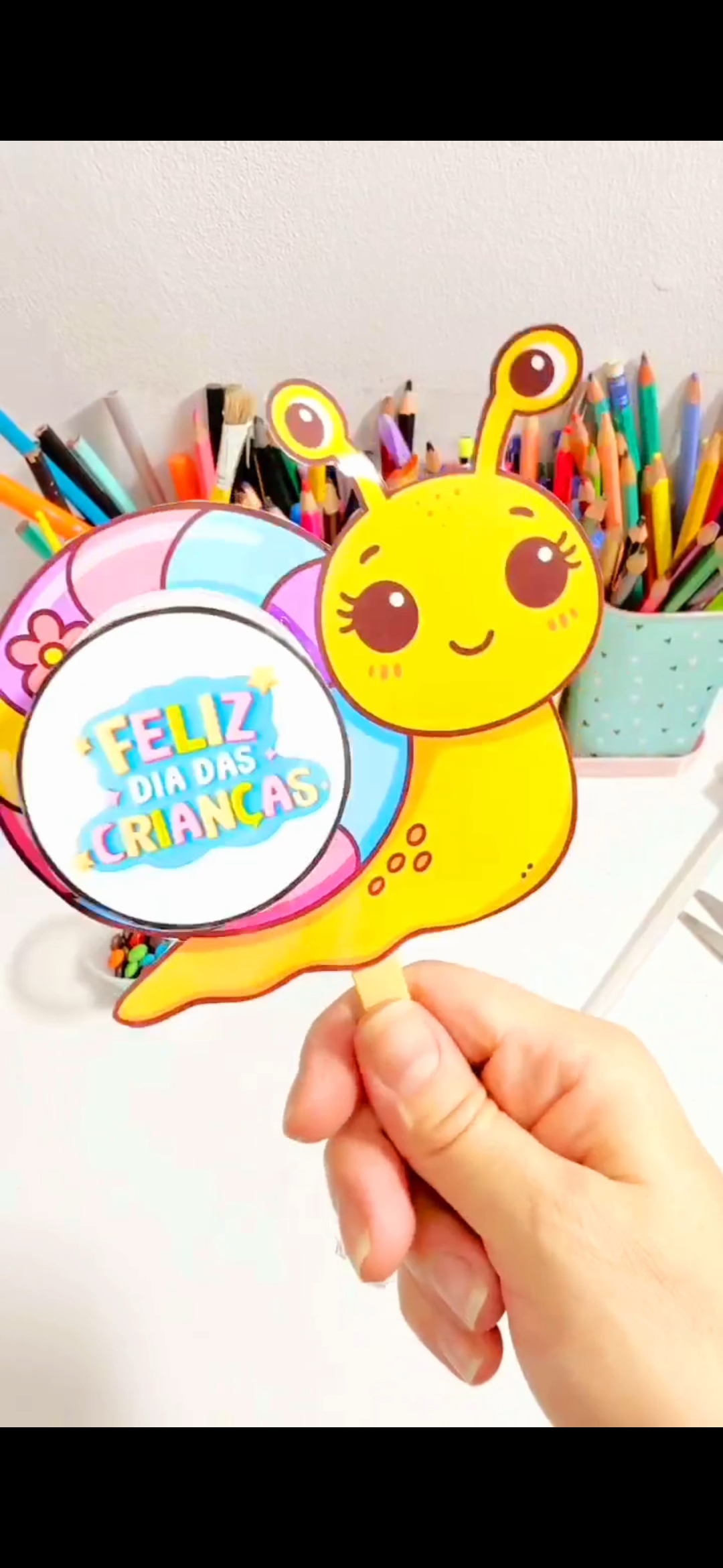 lembrancinha caracol personalizada