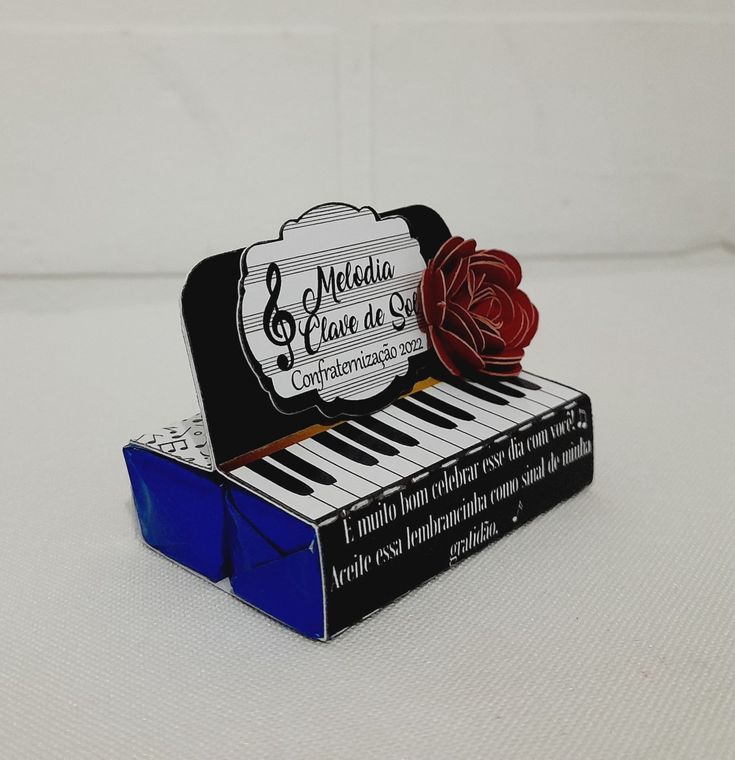 lembrancinha musical para adultos