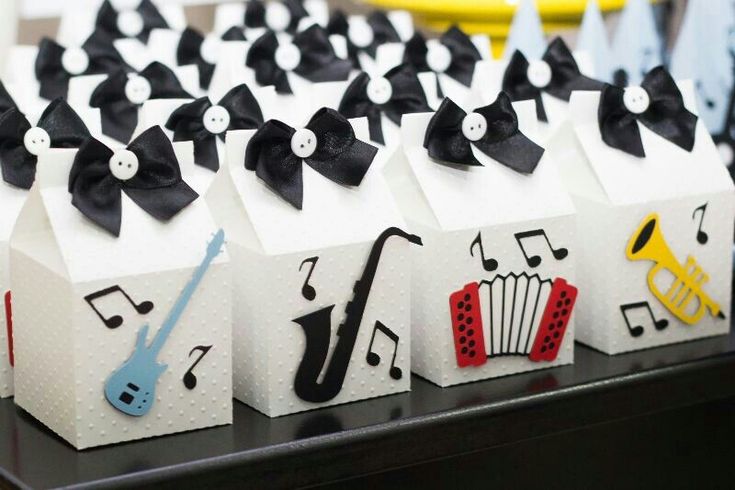 lembrancinha recital de música