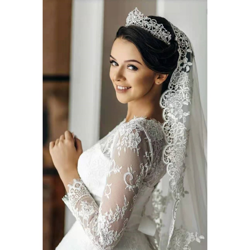 mantilha espanhola de noiva