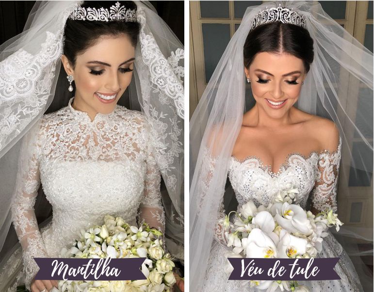 mantilha curta para noiva