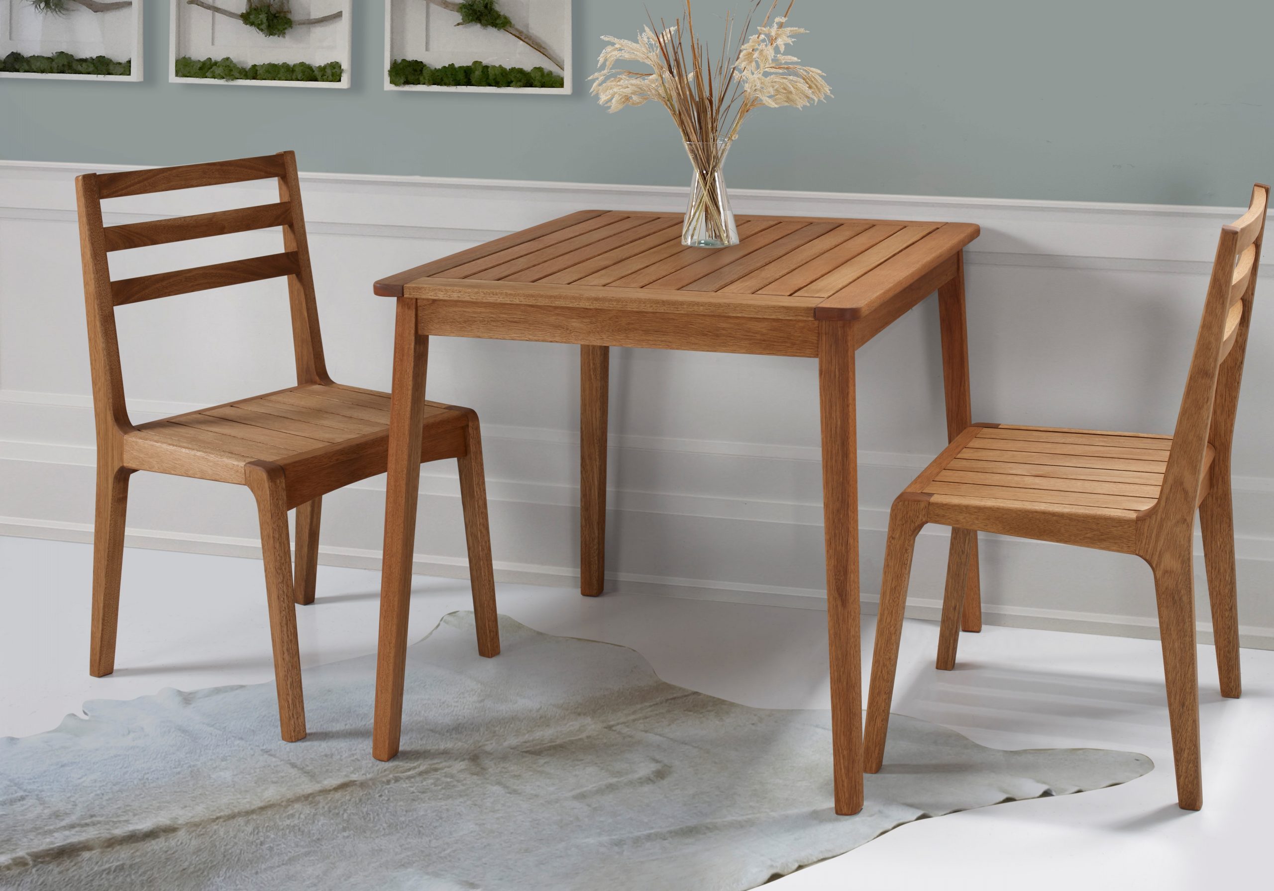 mesa de jantar quadrada para 2 pessoas