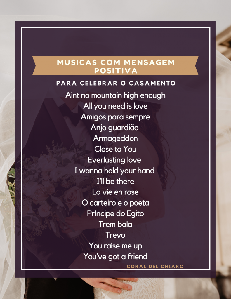 músicas de entrada casamento católico