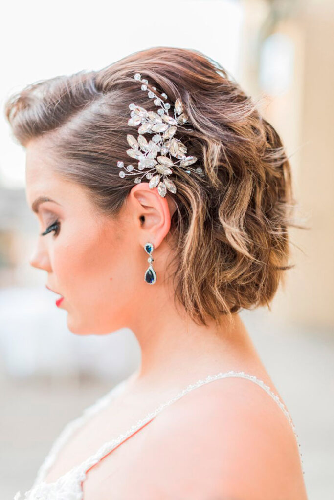 penteado cabelo curto liso