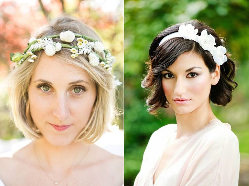 como estilizar cabelo curto para casamento